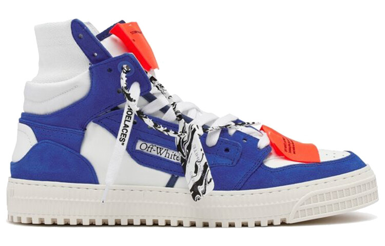 Кроссовки мужские Off-White Off-Court, белый / синий — фото 2