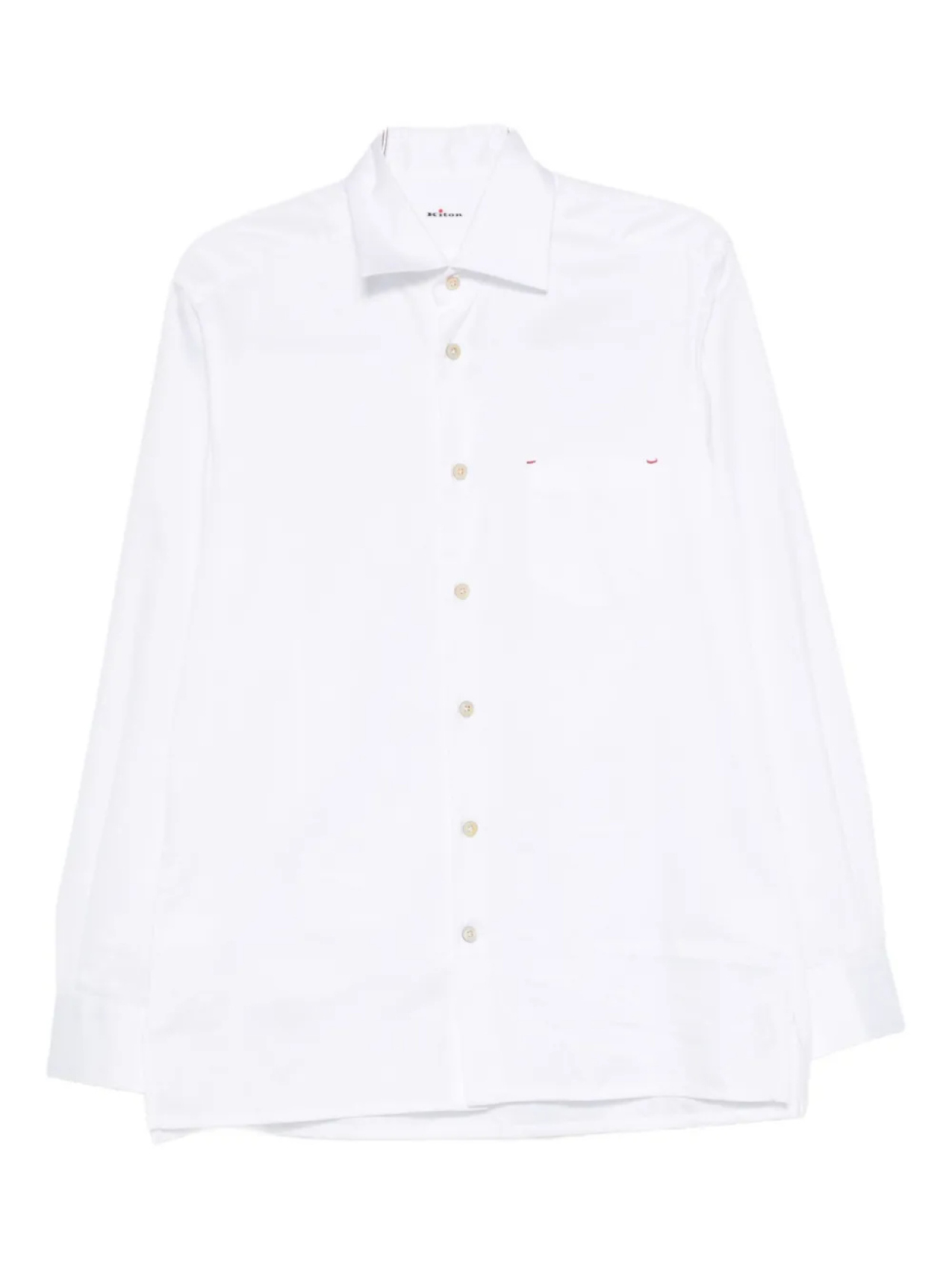 

Рубашка из хлопка Kiton, белый