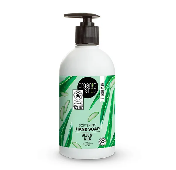 

Жидкое мыло для рук с питательными и смягчающими свойствами Softening Hand Soap Organic Shop, 500 ml