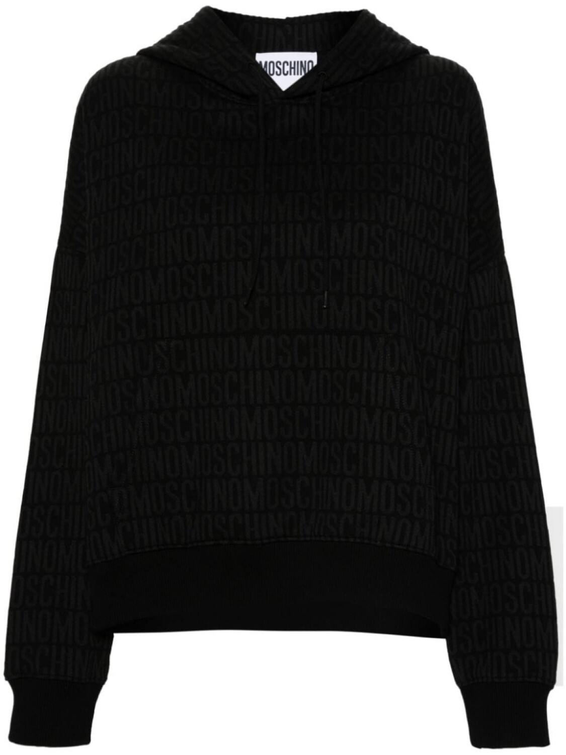 

Moschino толстовка с логотипом, черный