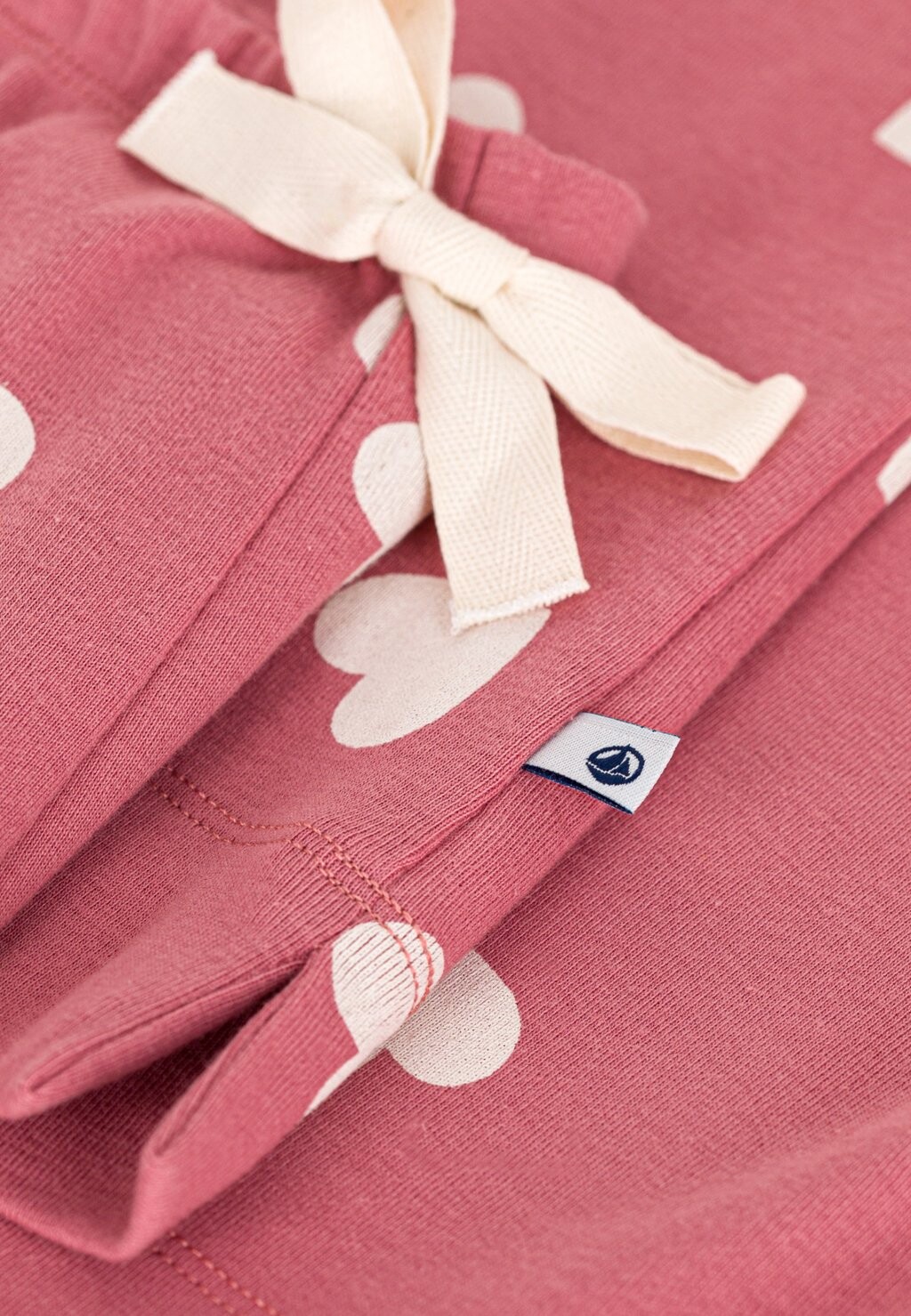 

Пижамный комплект MOTIF CŒUR Petit Bateau, розовый