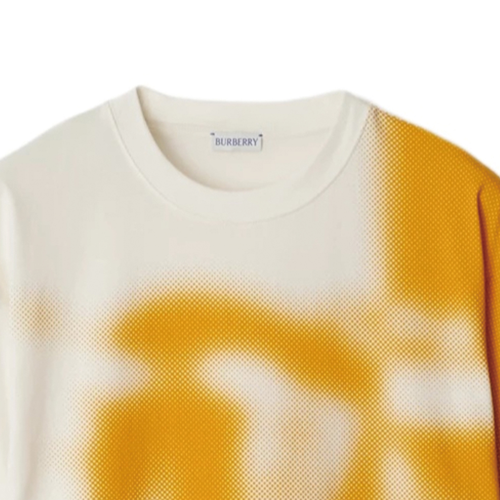 

Футболка мужская желтая SS24 Burberry