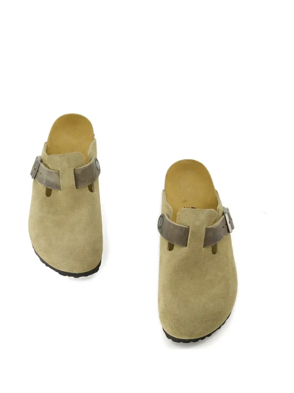 Мюли Boston BIRKENSTOCK, зеленый — фото 3