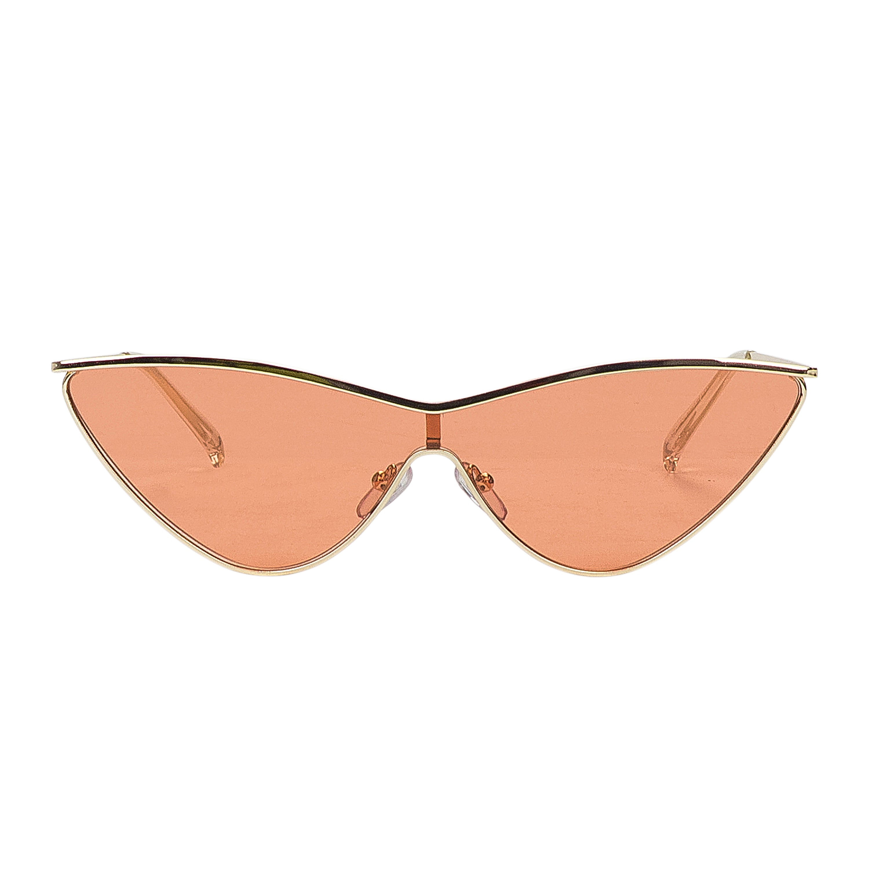 

GOLD/ORANGE The Fugitive солнцезащитные очки Adam Selman x Le Specs