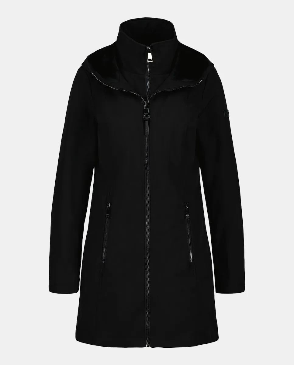 

Женская парка с длинными рукавами и боковыми карманами Dkny, черный