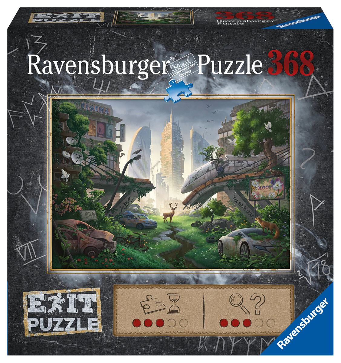 

Ravensburger, пазл, Выход, Пустынный город, 368 шт.