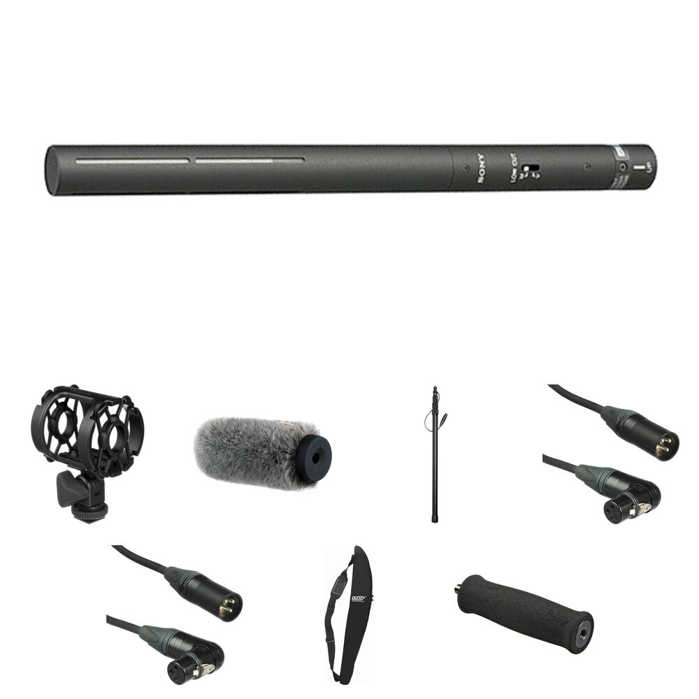 

Комплект для записи локаций с направленным микрофоном Sony ECM-674