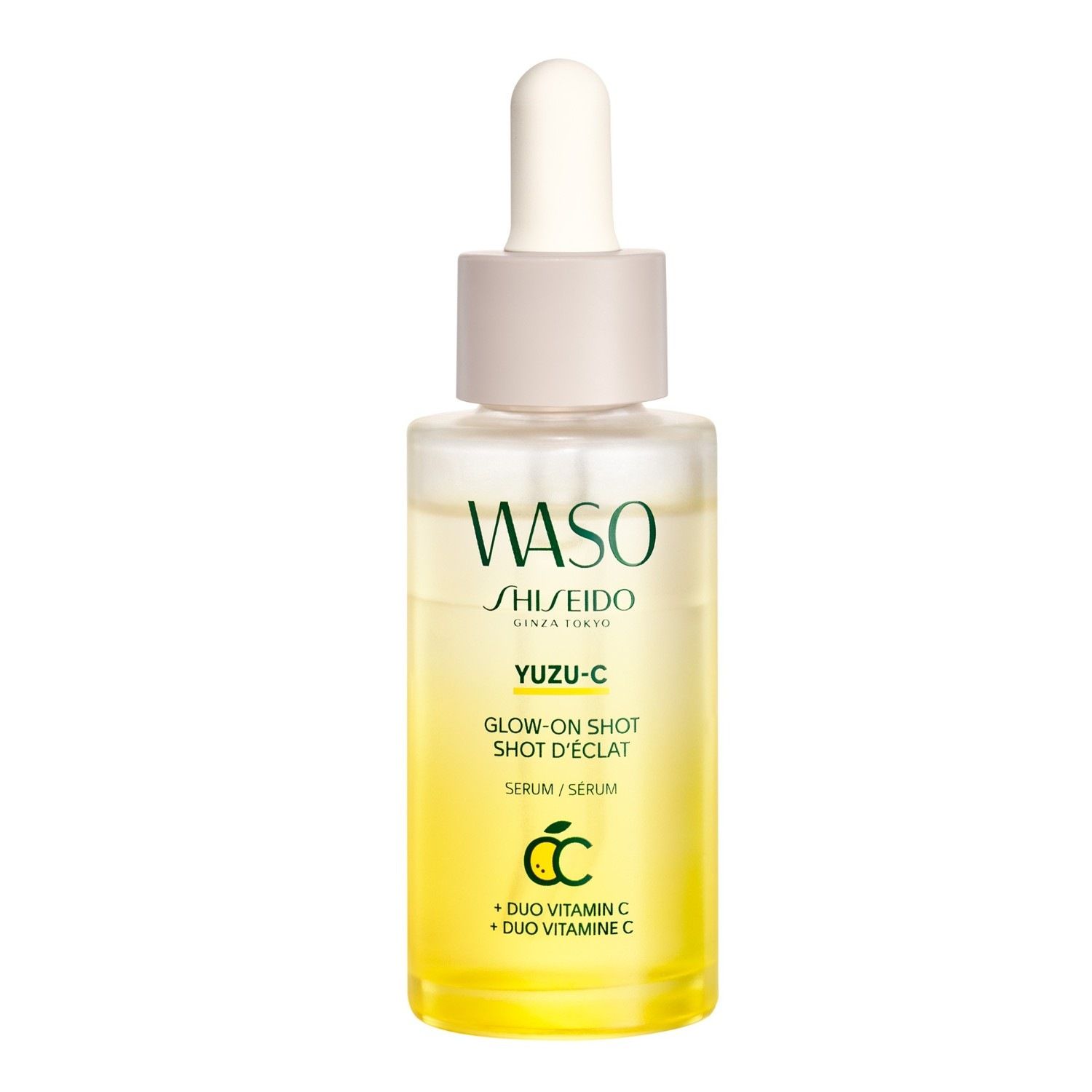 

Сыворотка для лица waso yuzu-c glow-on shot Shiseido, объем 28 мл
