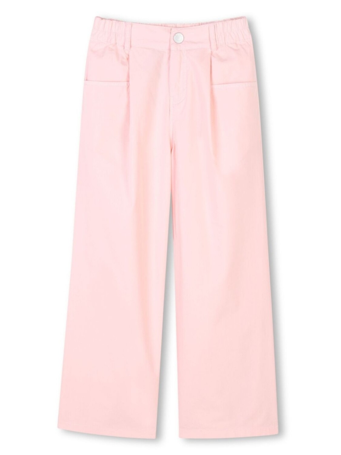 

Kenzo Kids брюки широкого кроя, розовый