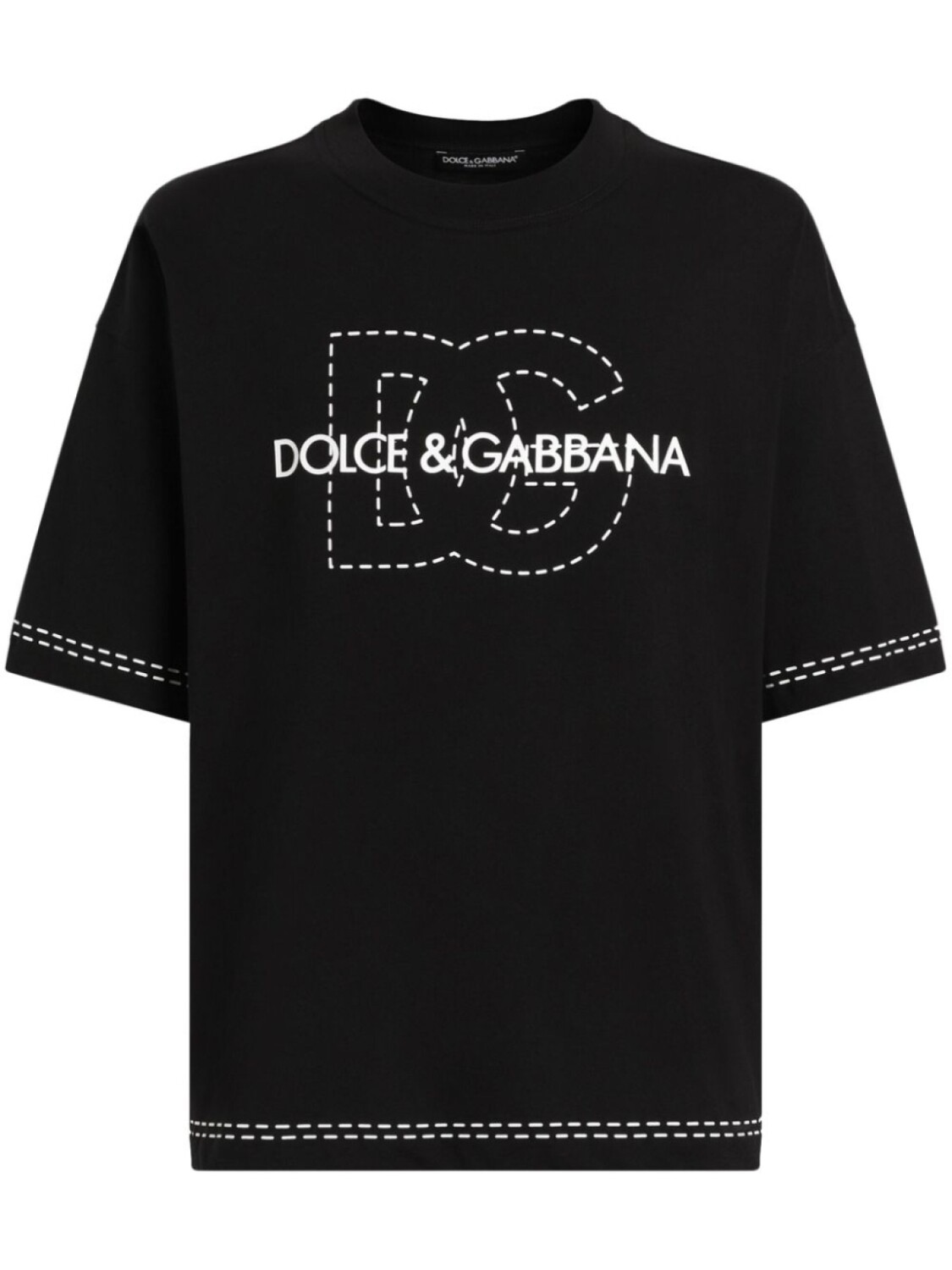 

Dolce & Gabbana футболка с логотипом, черный