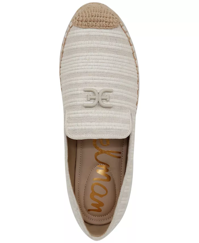Женские балетки Kathleen Espadrille Flats Sam Edelman, коричневый — фото 4