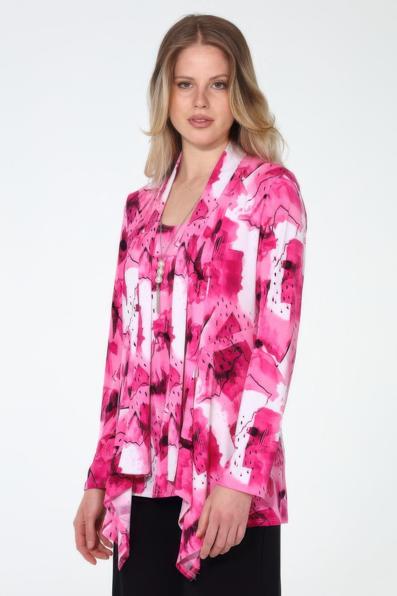 

Куртка средней длины TRUEDAMES, розовый