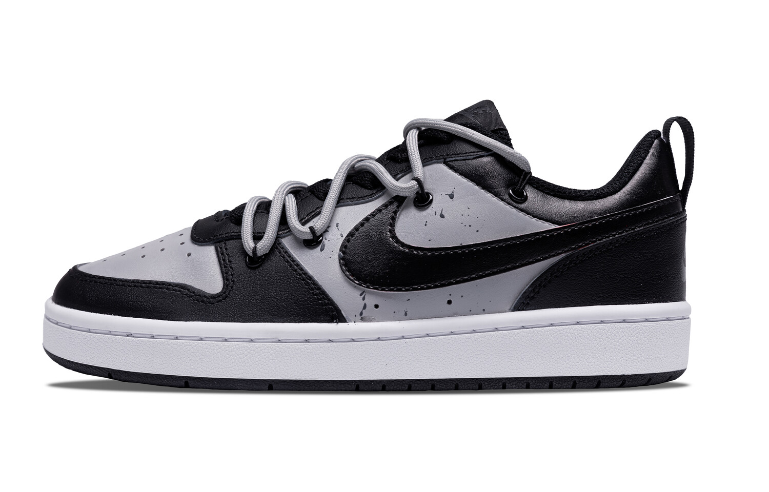

Кроссовки Nike Court Borough Skateboarding Shoes Women's Low-top Gray, черный