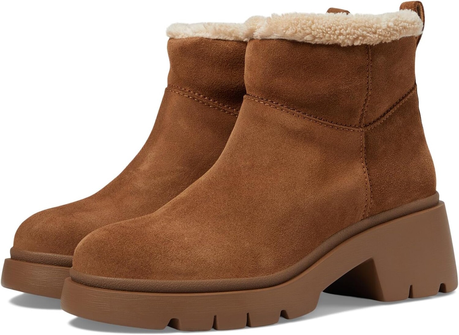 

Ботильоны Hatcher Steve Madden, цвет Chesnut Suede