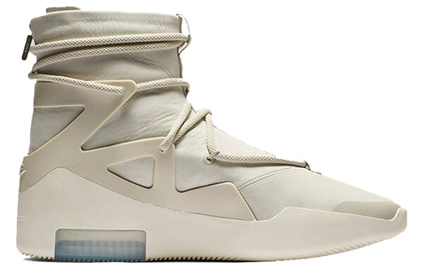 Кроссовки Nike Air Fear of God 1 Vintage Basketball Unisex, белый — фото 2