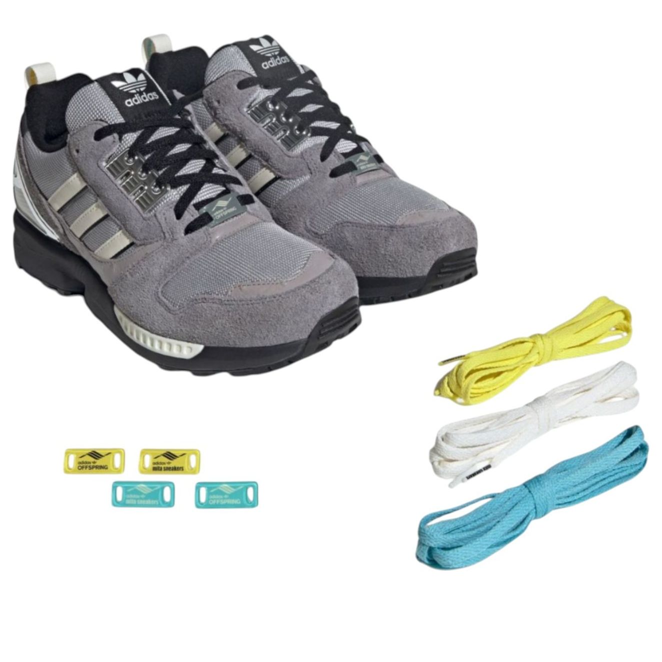 Кроссовки adidas x Mita x Offspring ZX 8000 'Grey Three' — фото 2