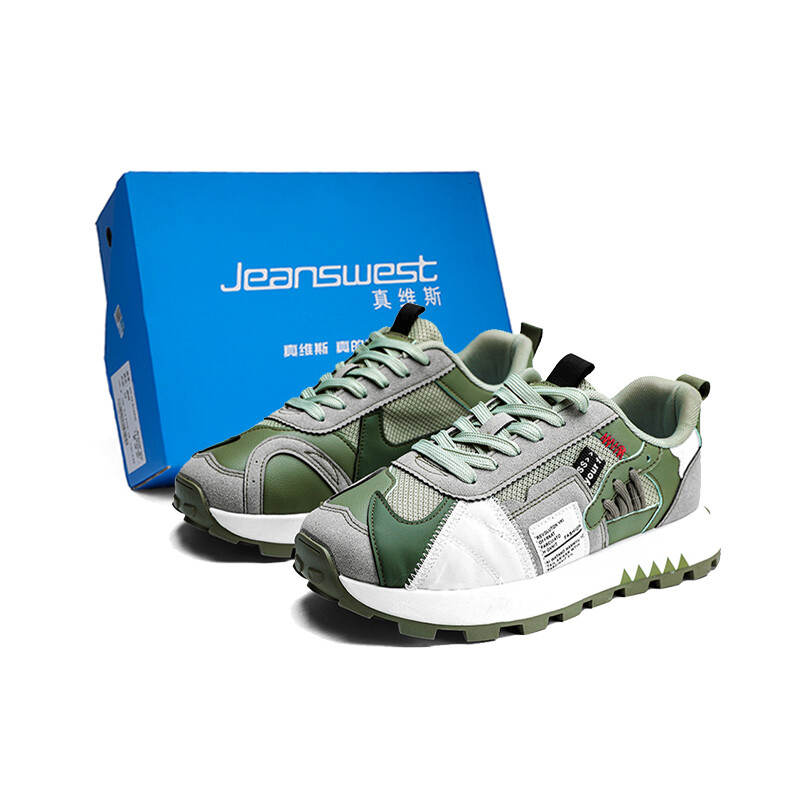 

Кроссовки JEANSWEST Lifestyle Shoes Unisex Low-top, зеленый