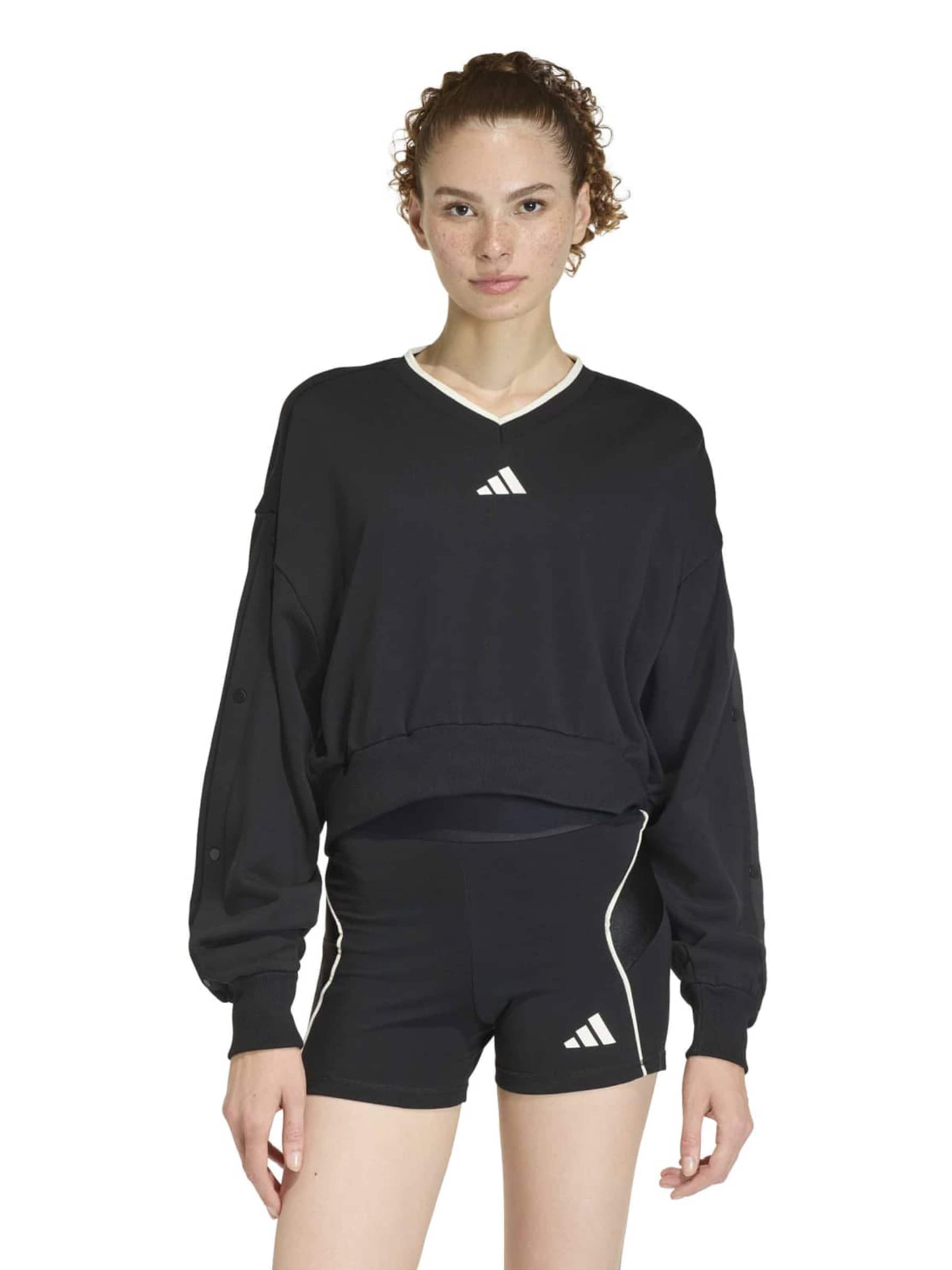 Adidas Sportswear Спортивный свитшот 'STA SEAS' в черном цвете — фото 2