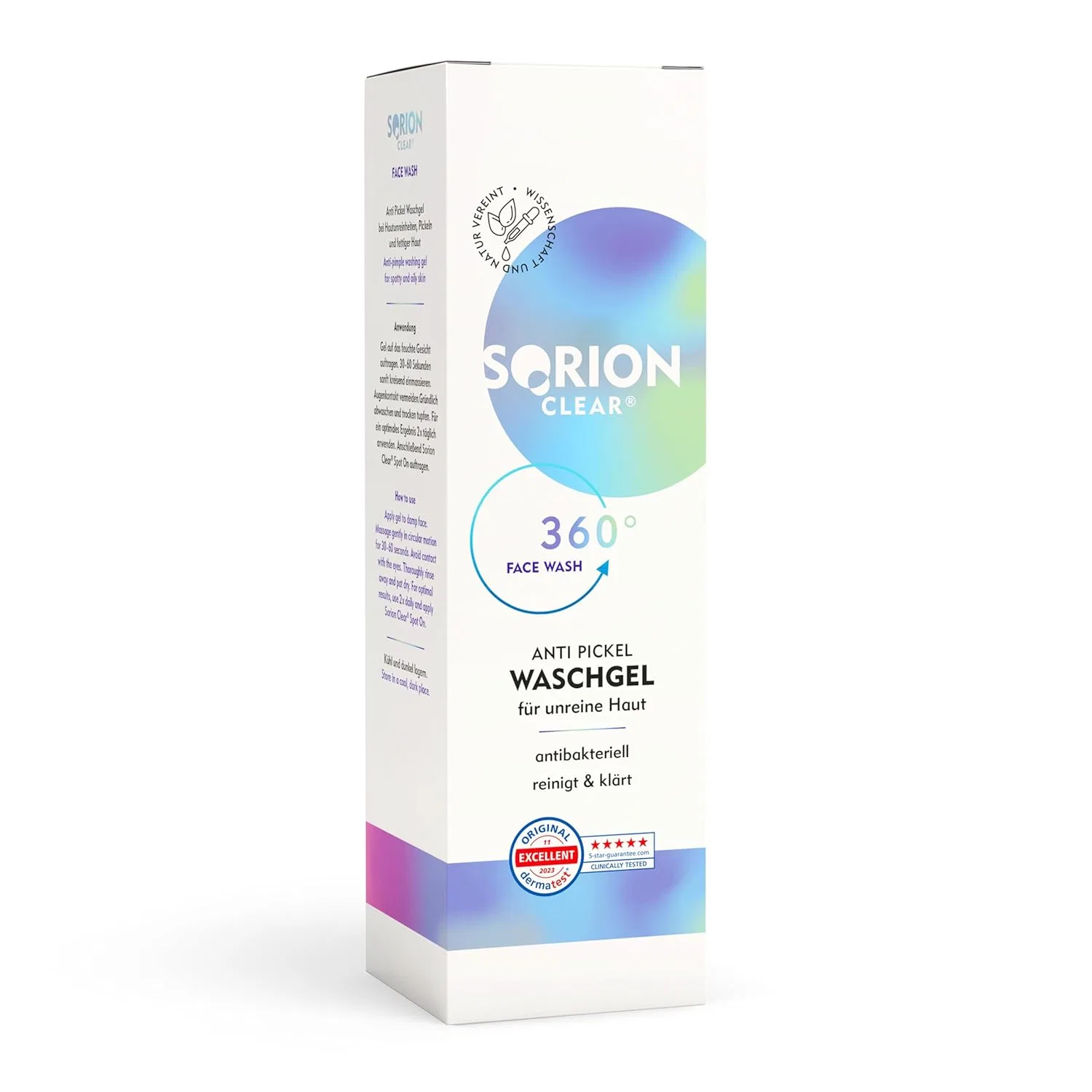 Гель для умывания Sorion Clear — Против прыщей, 200 мл — фото 3