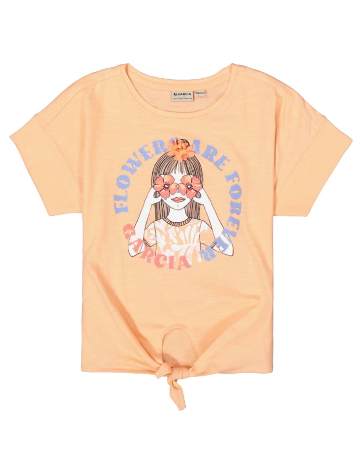 

Футболка Garcia, цвет fresh coral