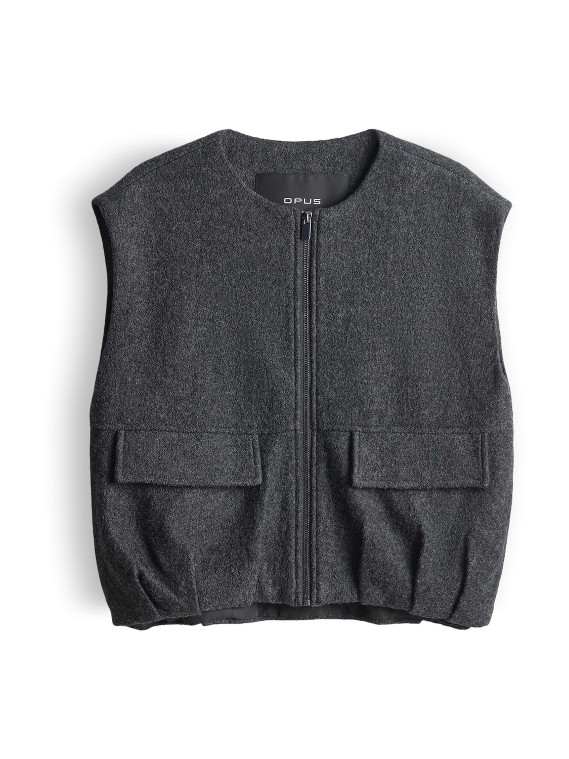 

OPUS Жилет в крапинку черный