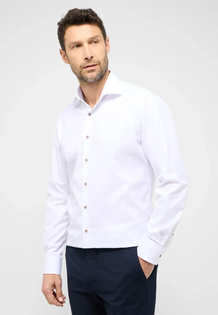 

Рубашка Eterna с длинными рукавами "MODERN FIT", белый