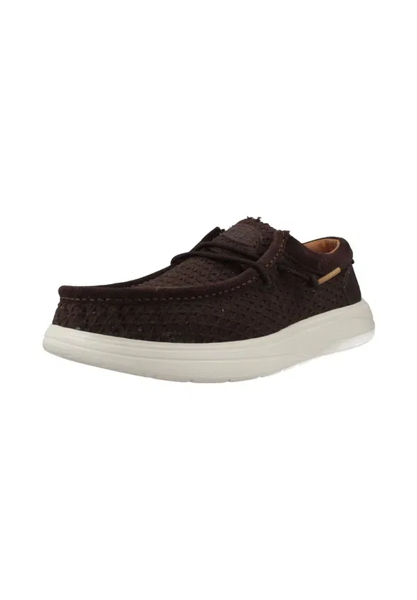 Обувь Wally comf slip on casual lace ups Heydude, коричневый — фото 2