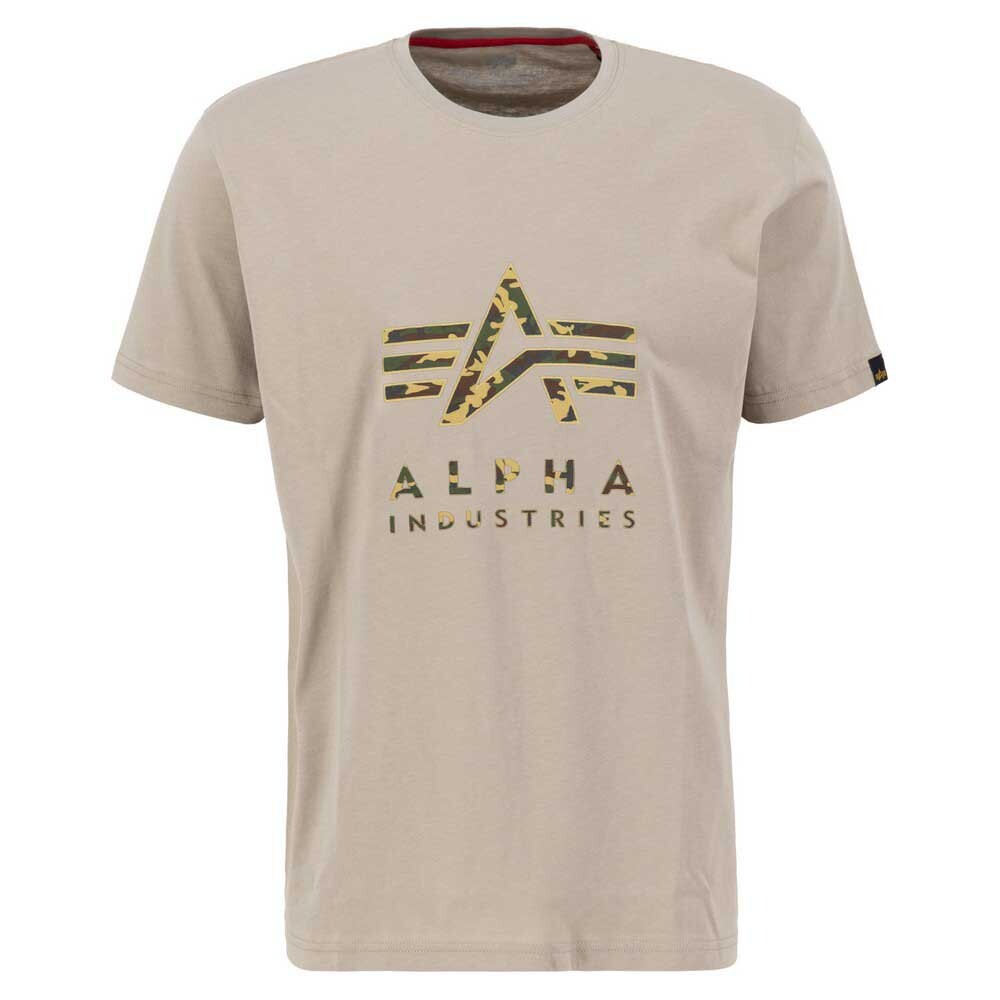 

Футболка Alpha Industries Camo Tpu T, бежевый