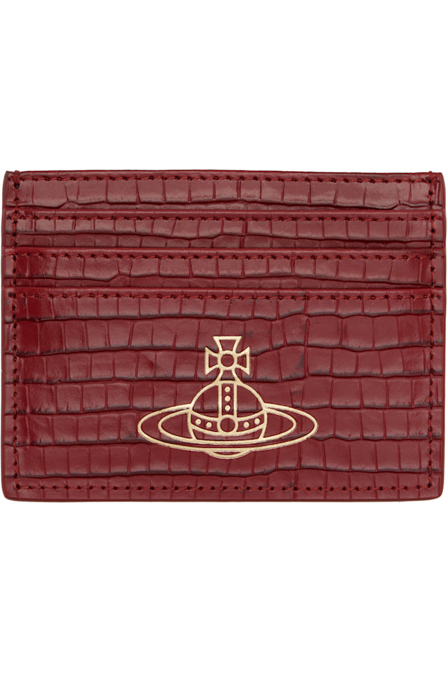 

Плоский держатель для карт Vivienne Westwood, красный