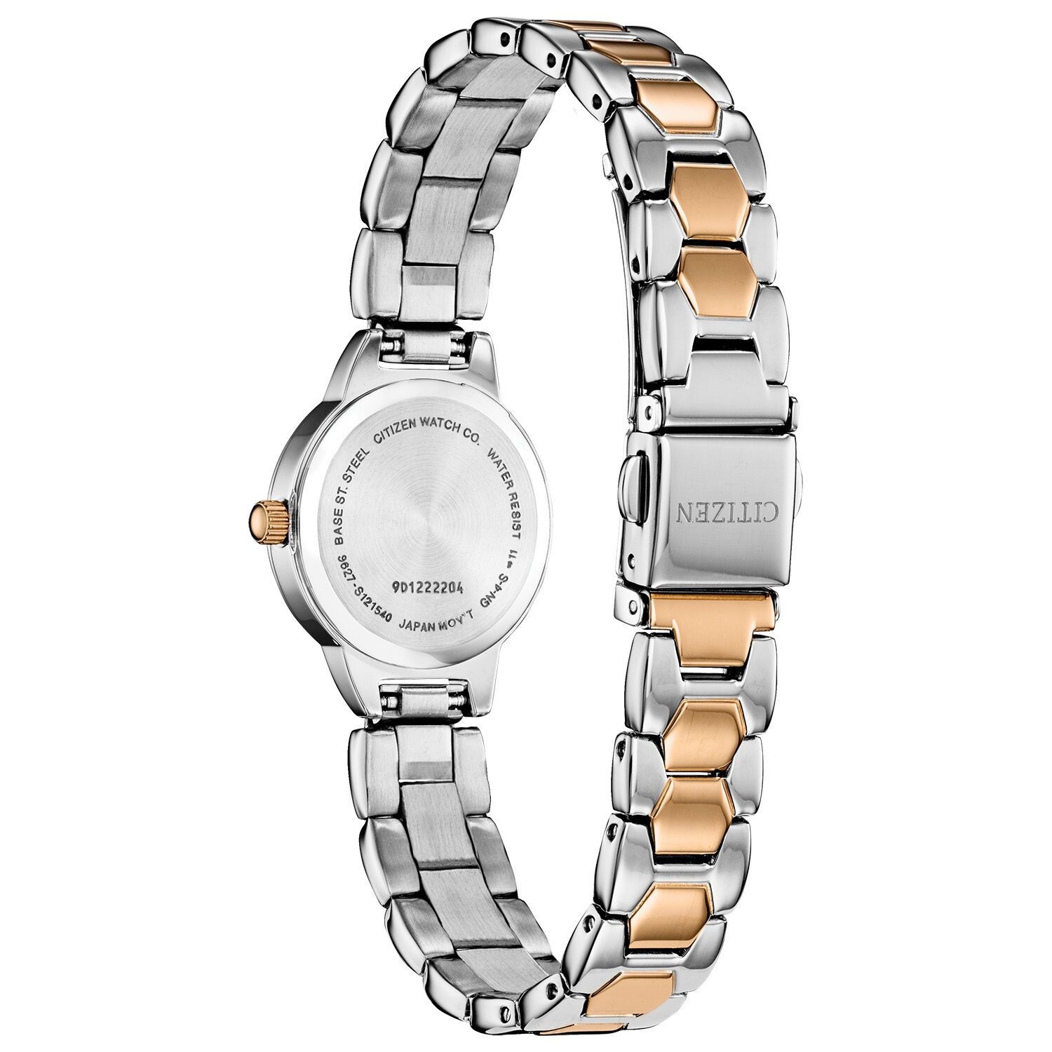 

Женские двухцветные часы с кристаллами - EZ7016-50D Citizen