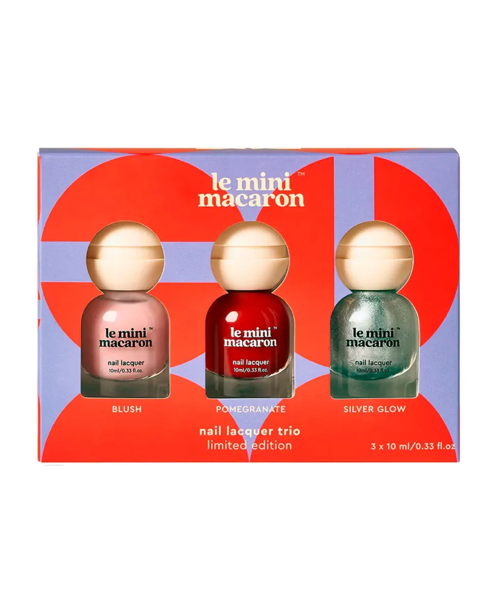 Набор лаков для ногтей Le Sweet Trio Le Mini Macaron