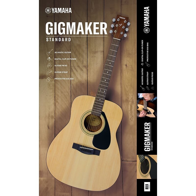 

Акустическая гитара Yamaha Gigmaker Standard F325 Acoustic Guitar Package - Natural