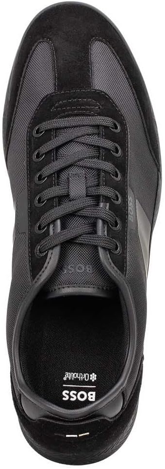 Мужские кроссовки BOSS Mens NitanLowpnymith 10271652 01, черный — фото 4