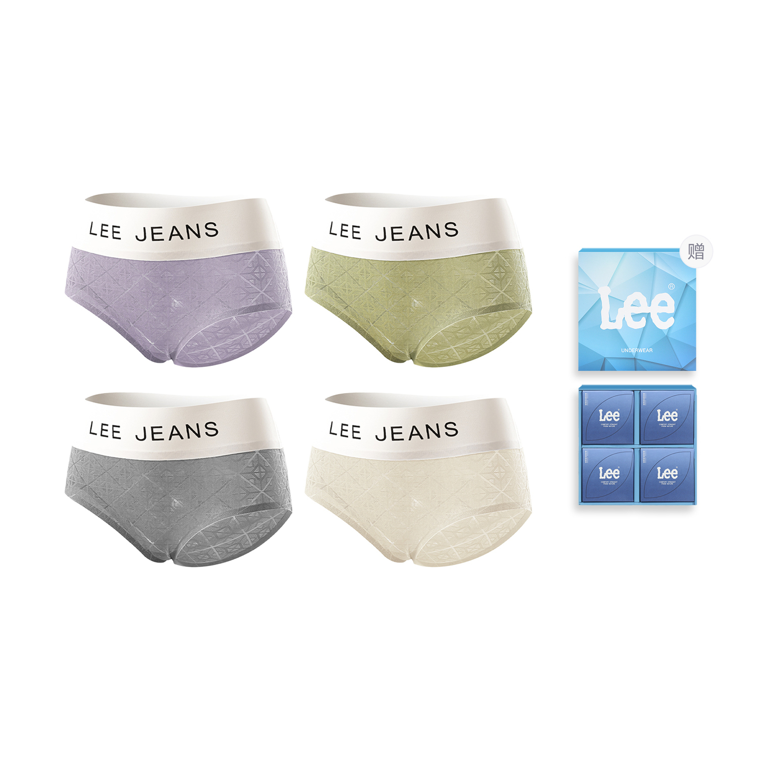 

Lee Prism 4.0 набор нижнего белья для женщин, 4 штуки