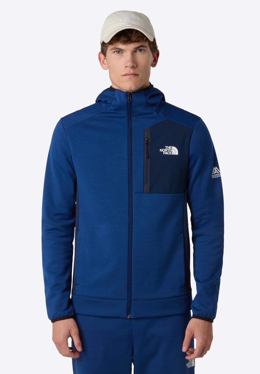 

Толстовка The North Face M MOUNTAIN ATHLETICS FLEECE FULL ZIP JAC, Estate Blue Summit Navy/Dark Blue