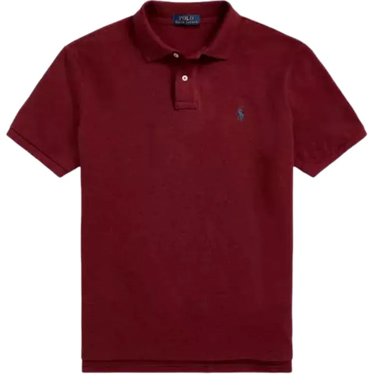 Поло с вышивкой пони Polo Polo Ralph Lauren, Red