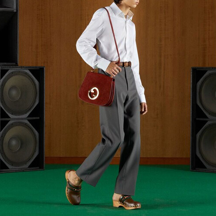 Рубашка мужская Gucci белый — фото 2