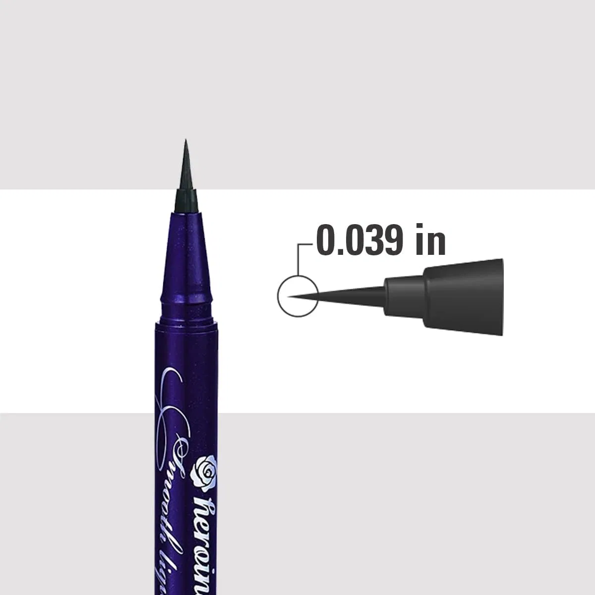 Подводка для глаз Heroine Make Super Keep 01 Jet Black 0.4мл (x5) — фото 2