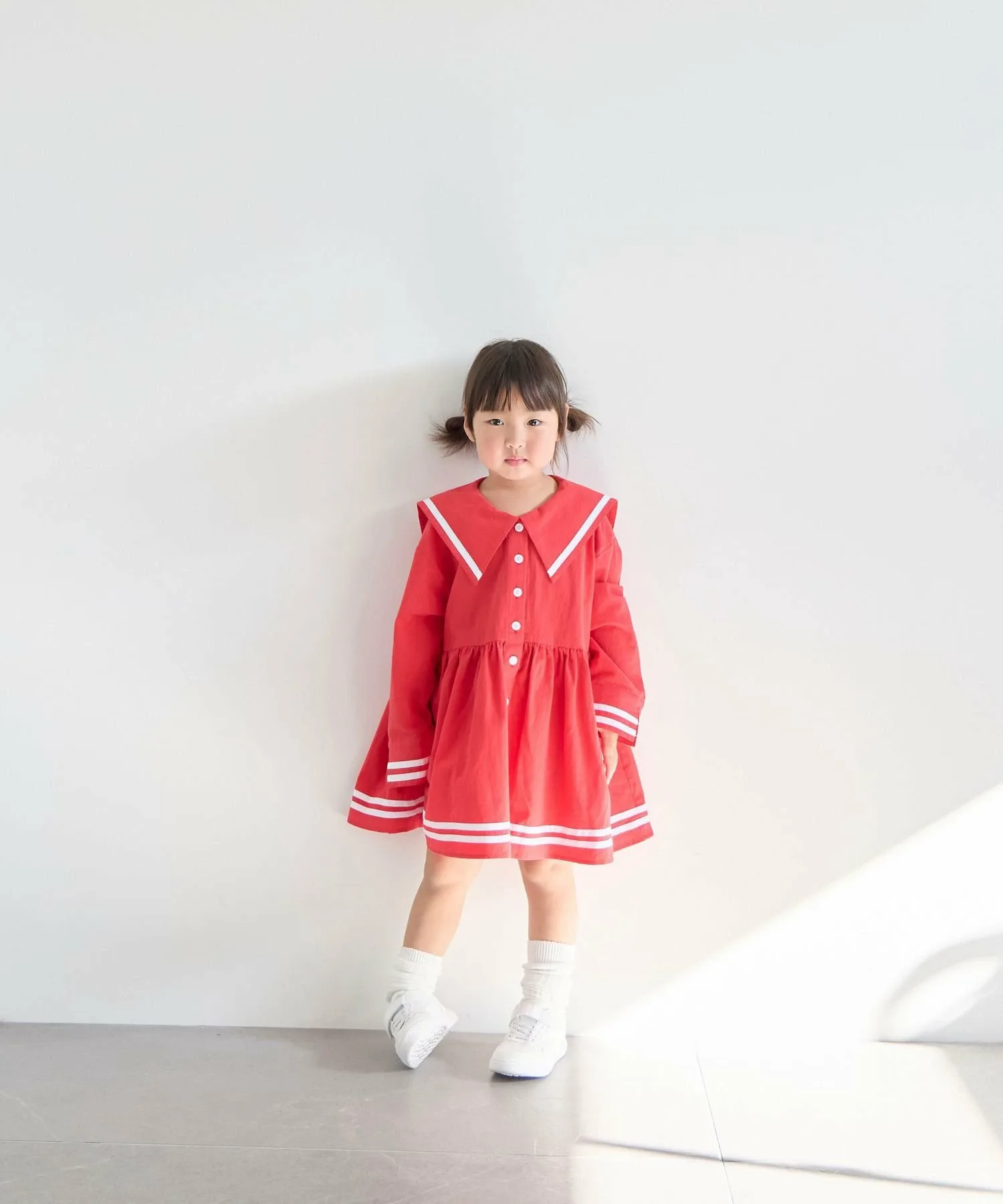 Платье с матросской вышивкой Lowrys Farm, Red (35)