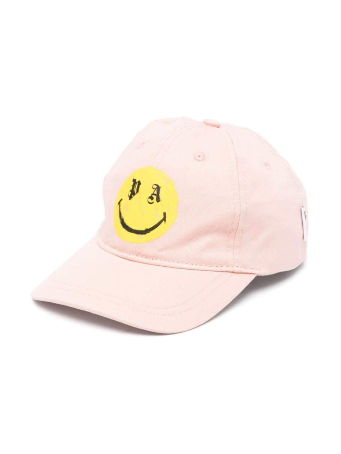 

Palm Angels Kids кепка с принтом, розовый