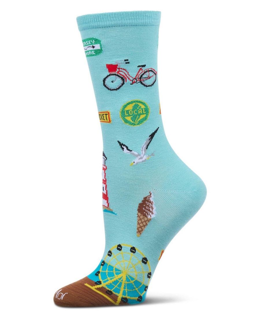 

Женские носки из вискозы New Jersey Rayon MeMoi, Aqua