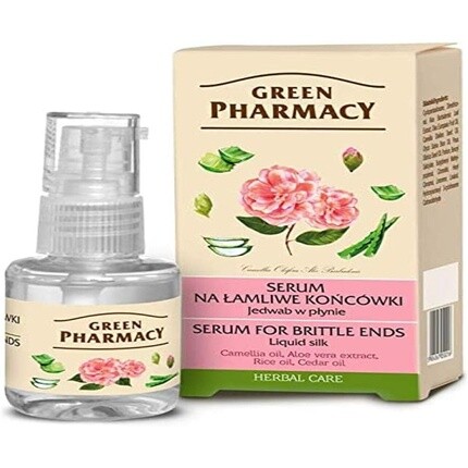 

Жидкая сыворотка Silk от ломких кончиков 100 г, Green Pharmacy