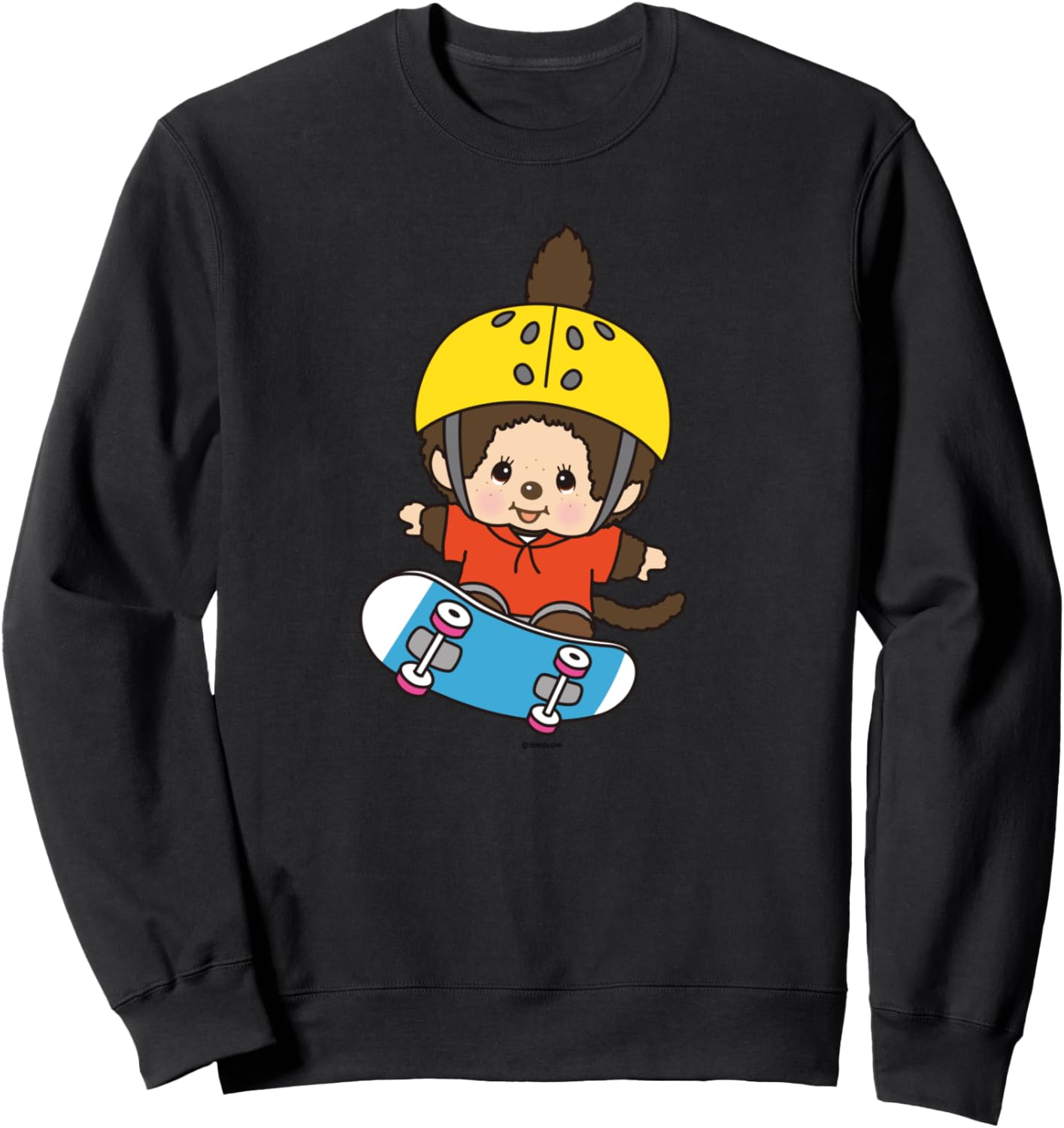 

Толстовка с графическим принтом Monchichi, черная Monchhichi, Черный, Толстовка с графическим принтом Monchichi, черная Monchhichi