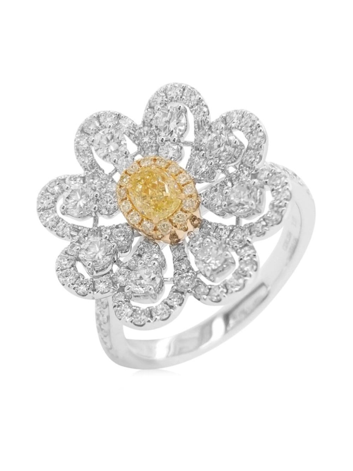 

Кольцо из желтого золота с бриллиантом HYT Jewelry, серебряный
