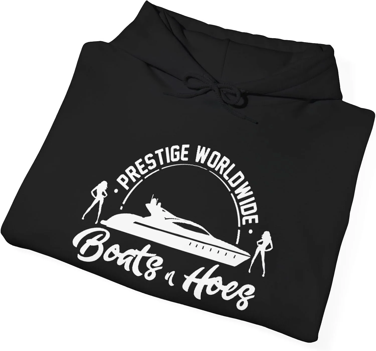 Футболка с принтом Boats and Hoes, мужская, худи унисекс — фото 4
