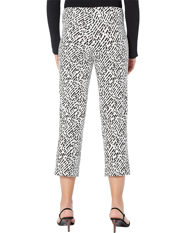 

Брюки Lisette L Montreal Crystalline Dot Crop Trouser Pants, цвет White/Black