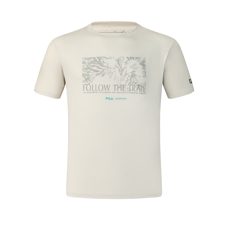 

Футболка Athletics Sport 2025Q1 мужская beige FILA, бежевый