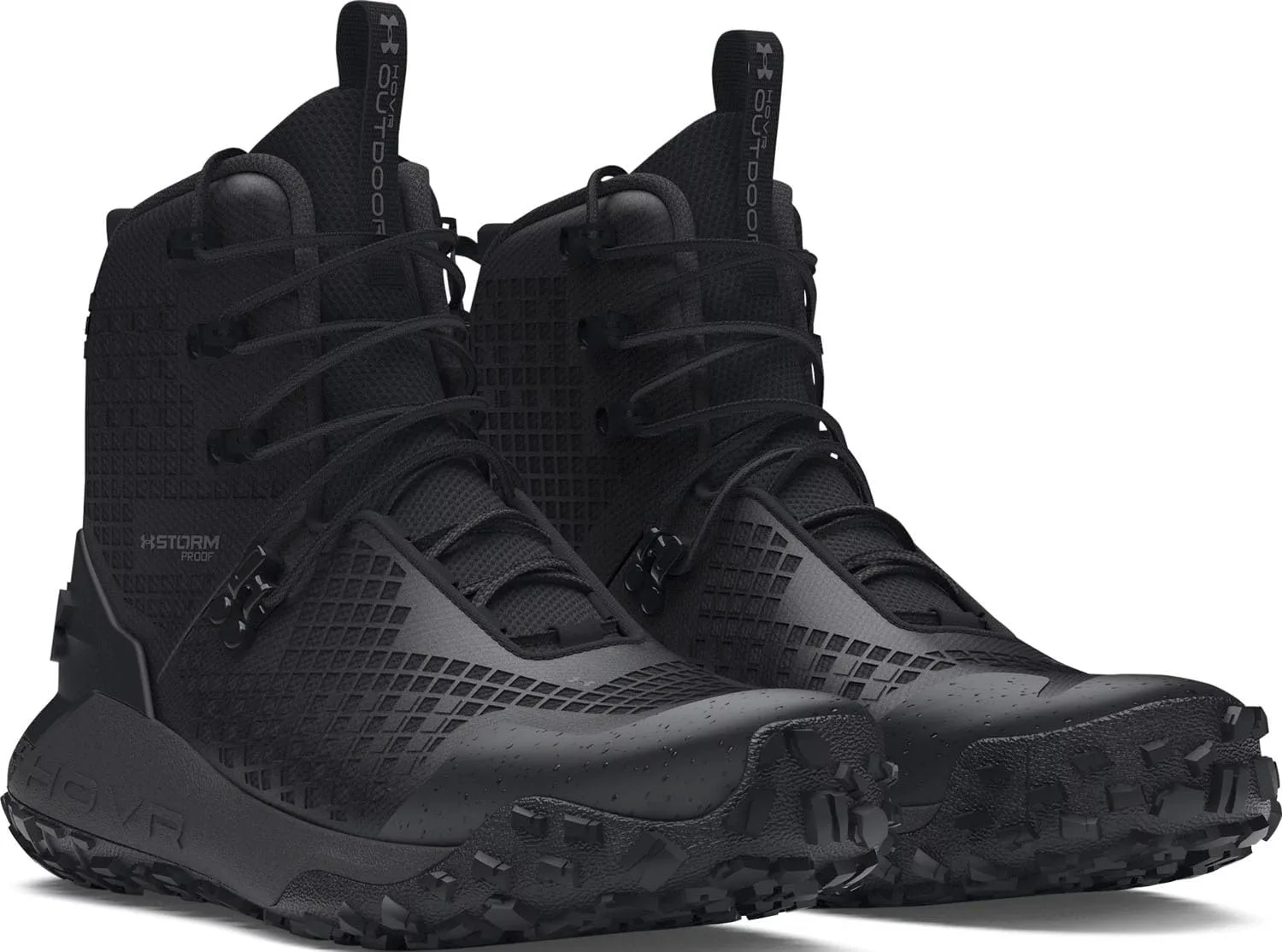 Водонепроницаемые ботинки Under Armour Whitetail HOVR Dawn 2.0 UA Forest AS Camo/Коричневый Maverick/Байю 3025573-901, черный — фото 4
