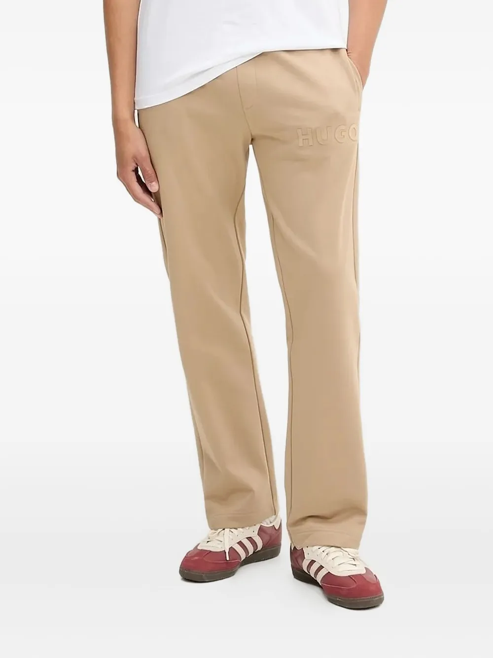 

Спортивные брюки с логотипом HUGO, нейтральный