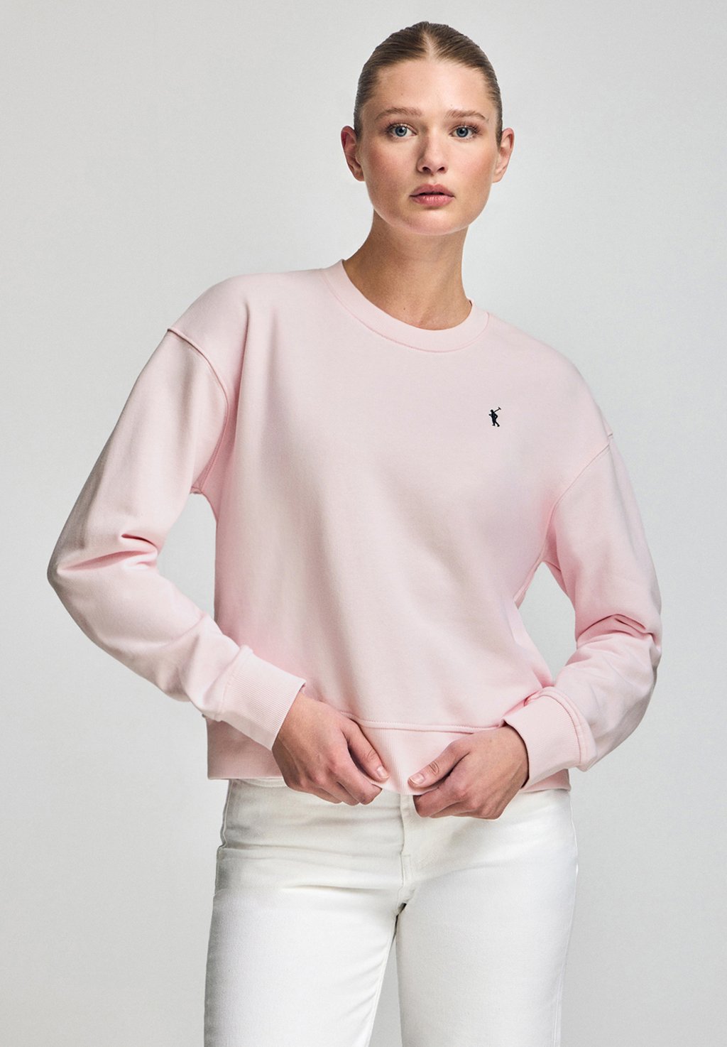 

Толстовка BOXY FIT CREWNECK RIGBY GO Polo Club, розовый